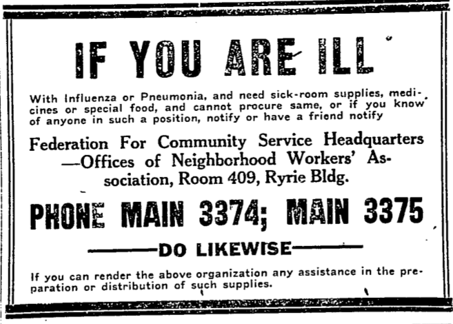 Neighbourhood Workers' Association Ad