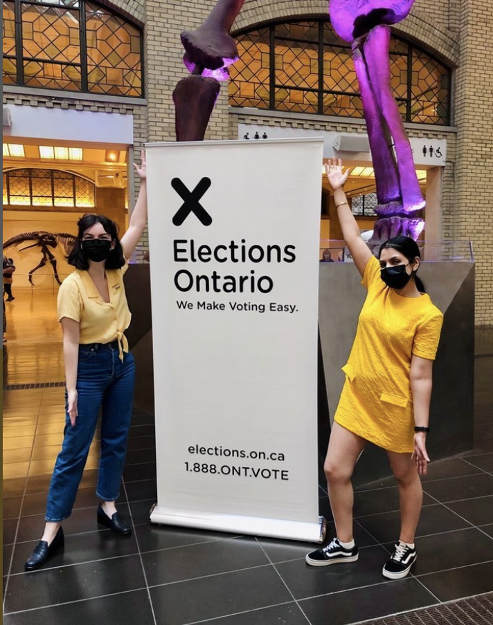 Elections Ontario Royal Ontario Museum @electioninstagram
