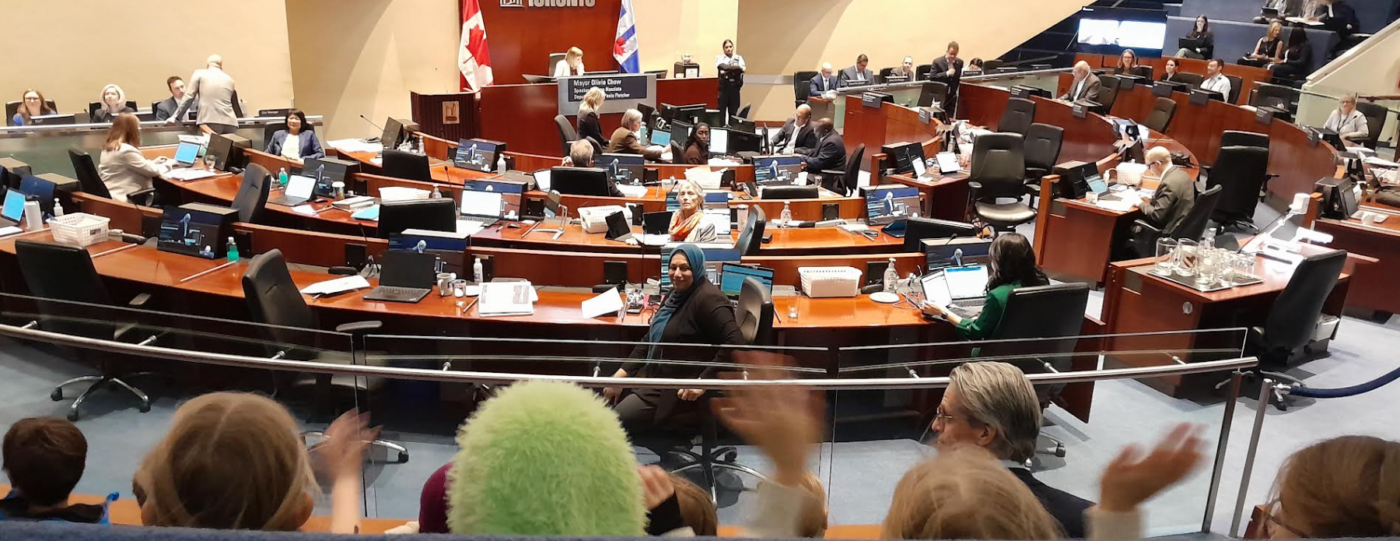 Meeting in City Hall