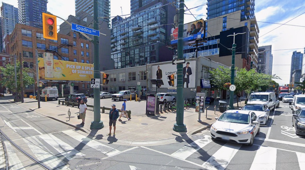 spadina adelaide intersection spadina adelaide intersection