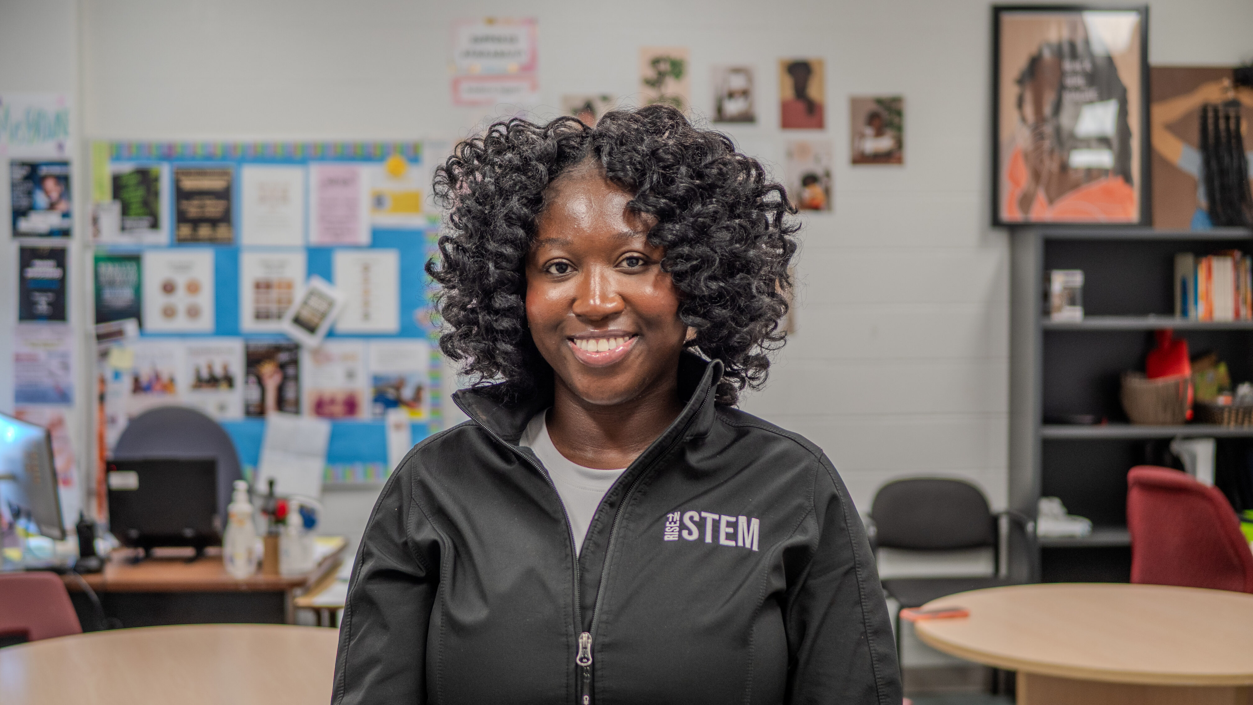Irene Duah-Kessie, the executive director of Rise in STEM starts new program STEM athletics.