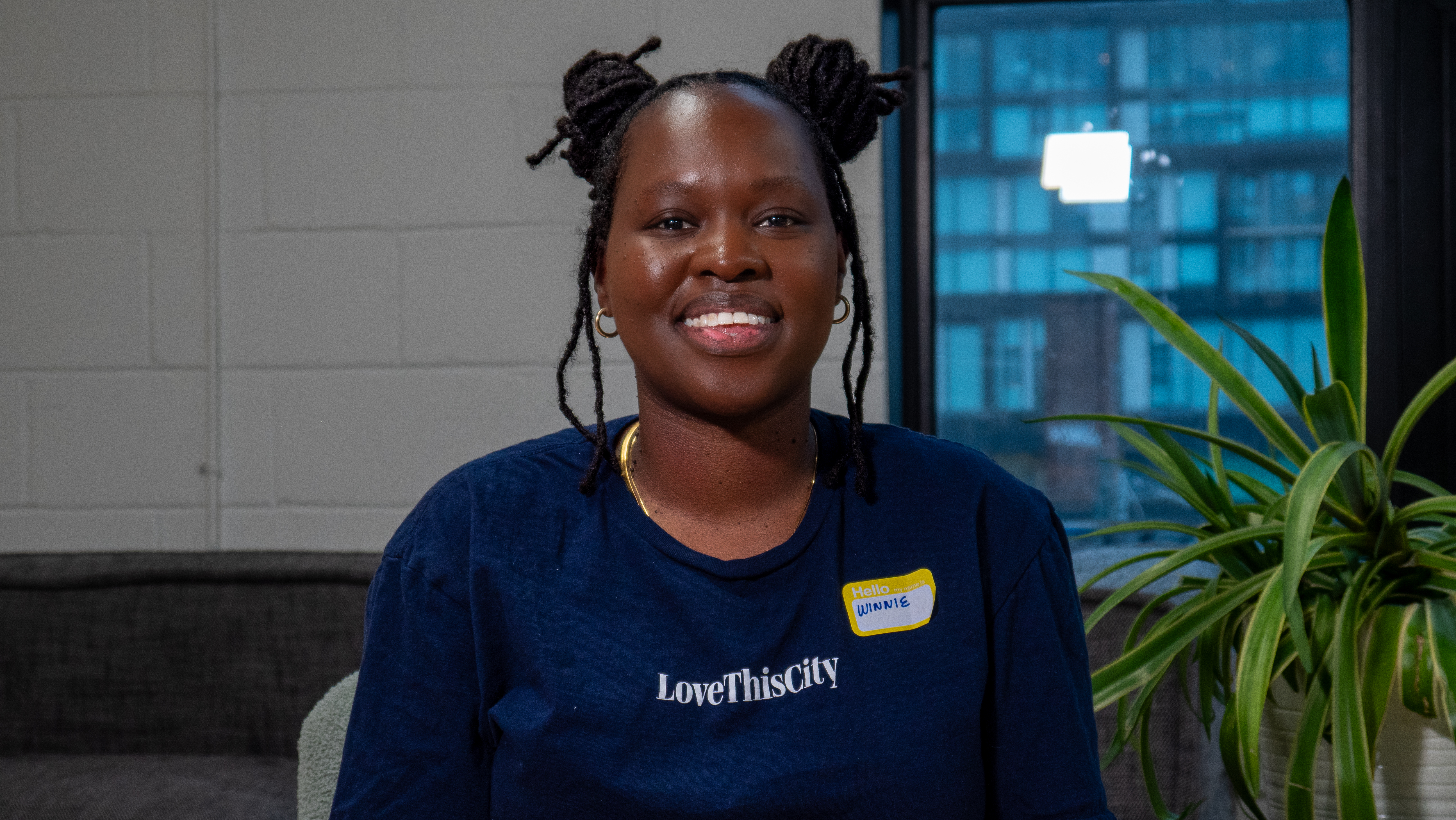 WINNIE PORTRAIT Winnie Byanjeru, Love This City director at C3 Toronto helps build community for the unhoused.