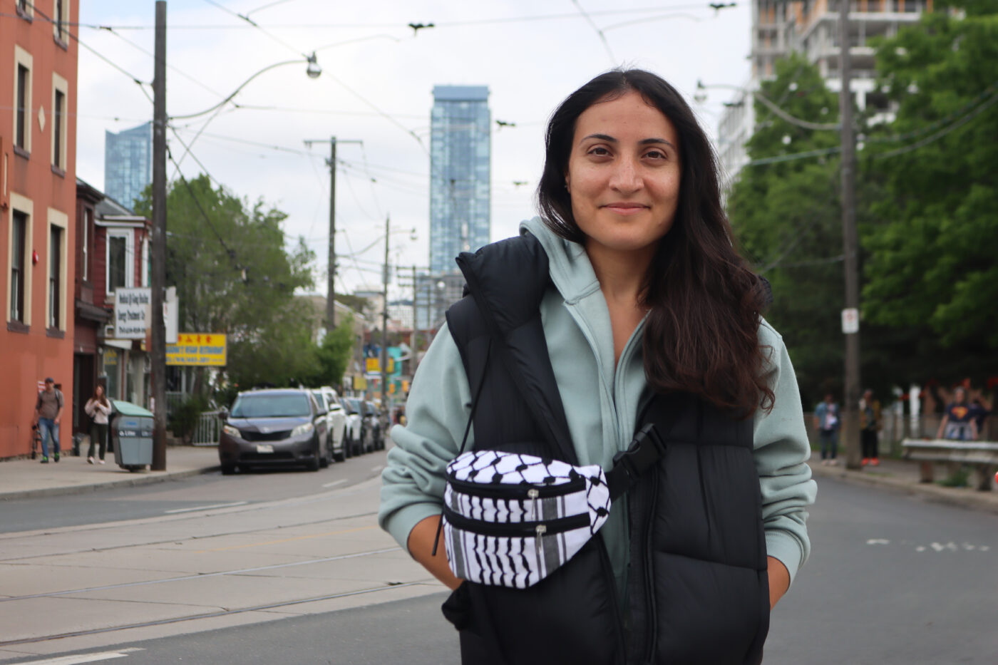 Tamara Sabarini TAMARA SABARINI AT THE GREEN LINE’S COMMUNITY NEWSROOM AND ENGAGEMENT OUTPOST LAUNCH EVENT AT MARKET 707 ON MAY 25, 2024. 📸: SARA MIZANNOJEHDEHI