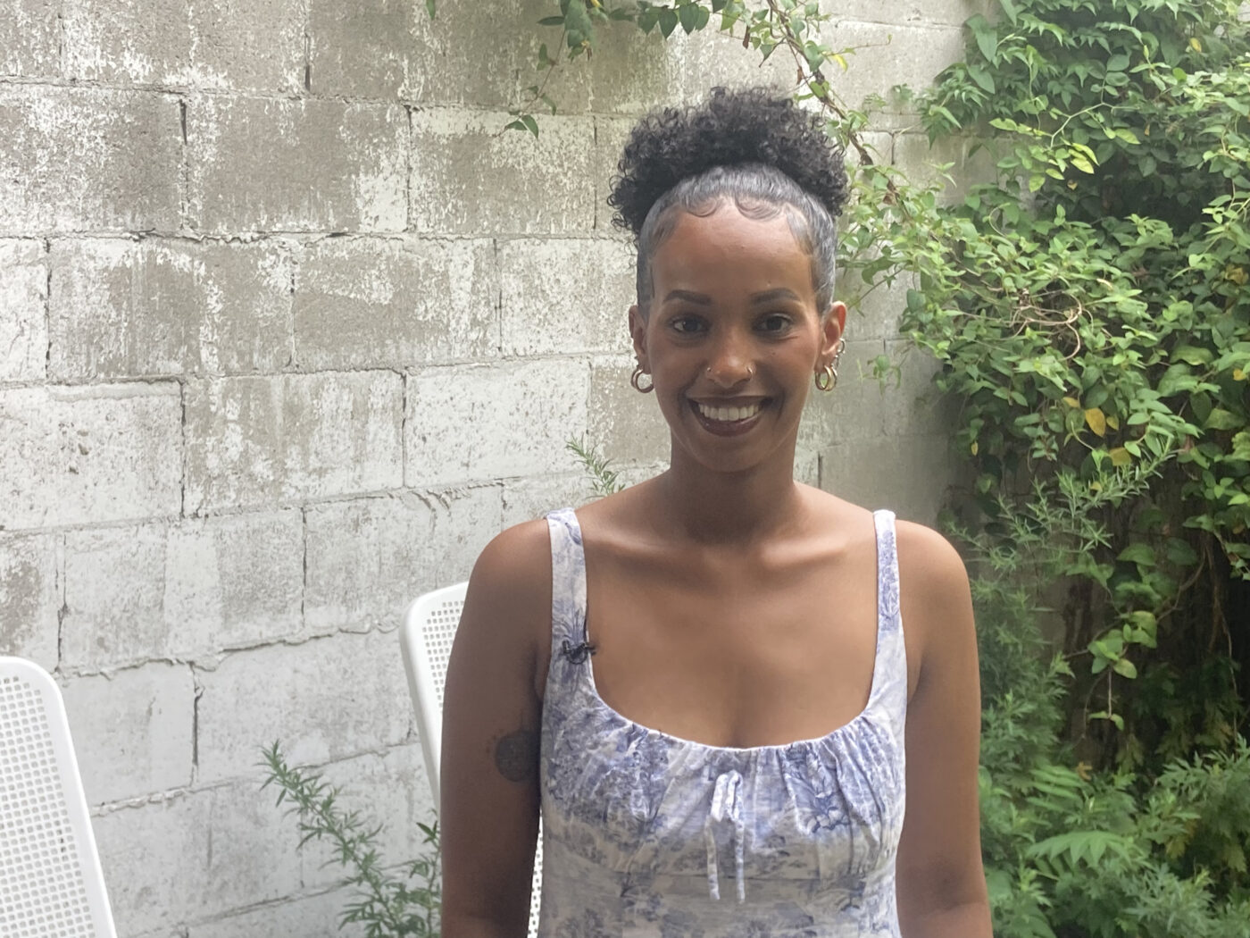 Midyan Samson, executive director of 4 The West End, empowers local youth arts.