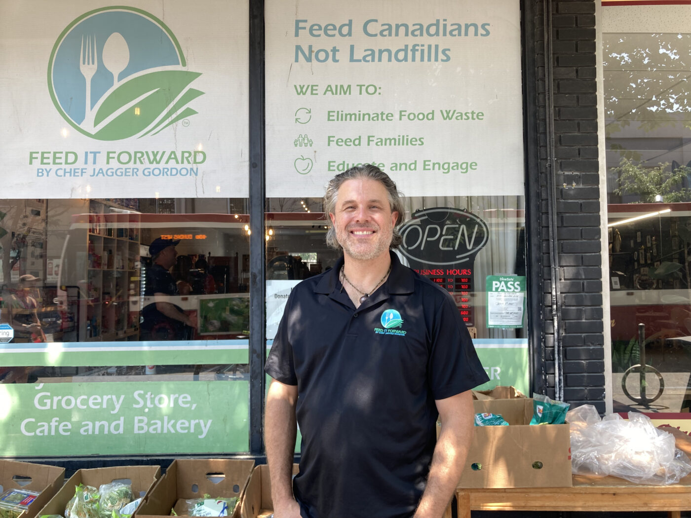 Carson Foster Carson Foster, CEO of Feed It Forward, addresses food waste in the city.