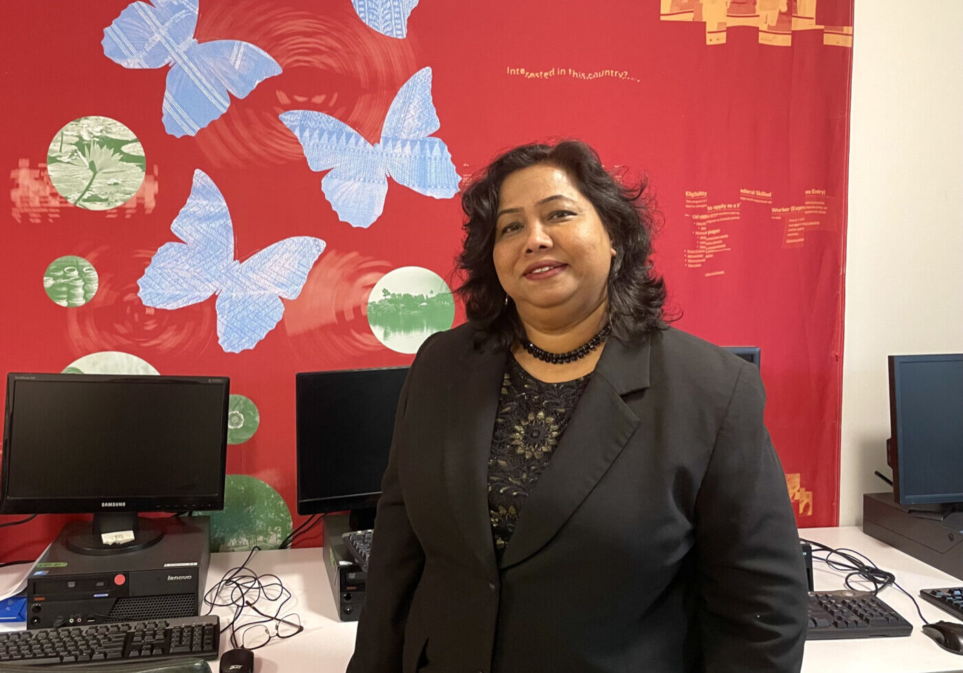 Sultana Jahangir, executive director of South Asian Women and Immigrants’ Services, helps improve female employability in the neighbourhood.