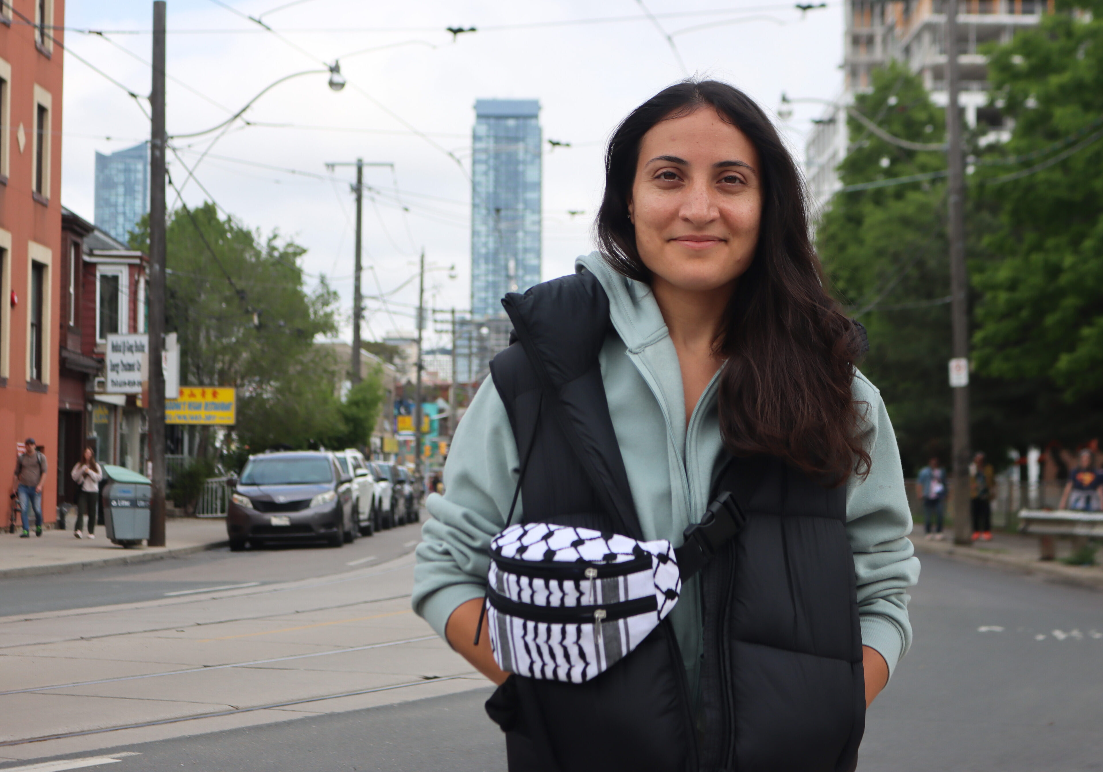TAMARA SABARINI AT THE GREEN LINE’S COMMUNITY NEWSROOM AND ENGAGEMENT OUTPOST LAUNCH EVENT AT MARKET 707 ON MAY 25, 2024. 📸: SARA MIZANNOJEHDEHI