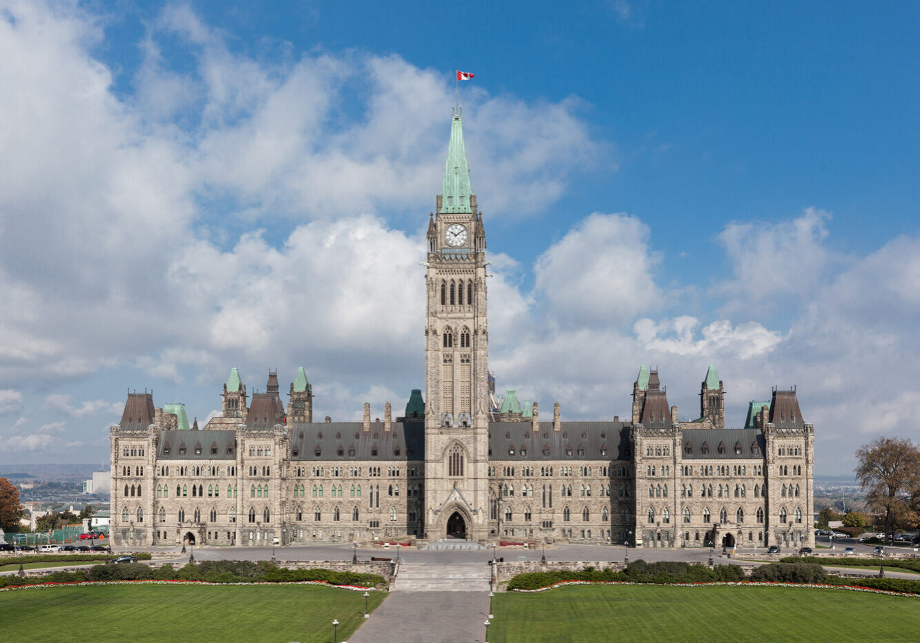 Canada Parliament Parliament Hill in downtown Ottawa, Ontario. Canada's Parliament.